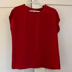 Halogen boat neck short sleeved shirt